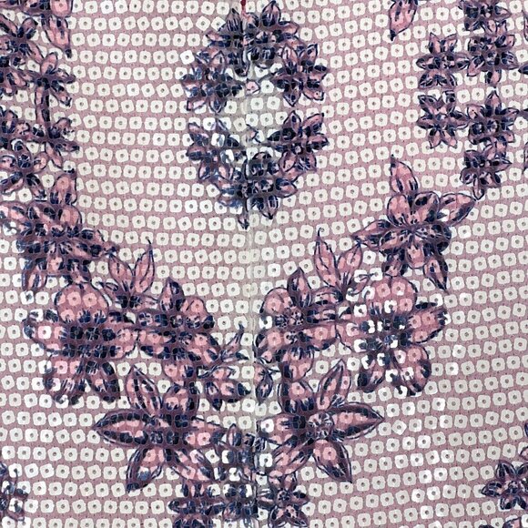 Juicy Couture Shift Dress Pink Floral Sequin Mini Cocktail Party Sleeveless 4 - Picture 9 of 13